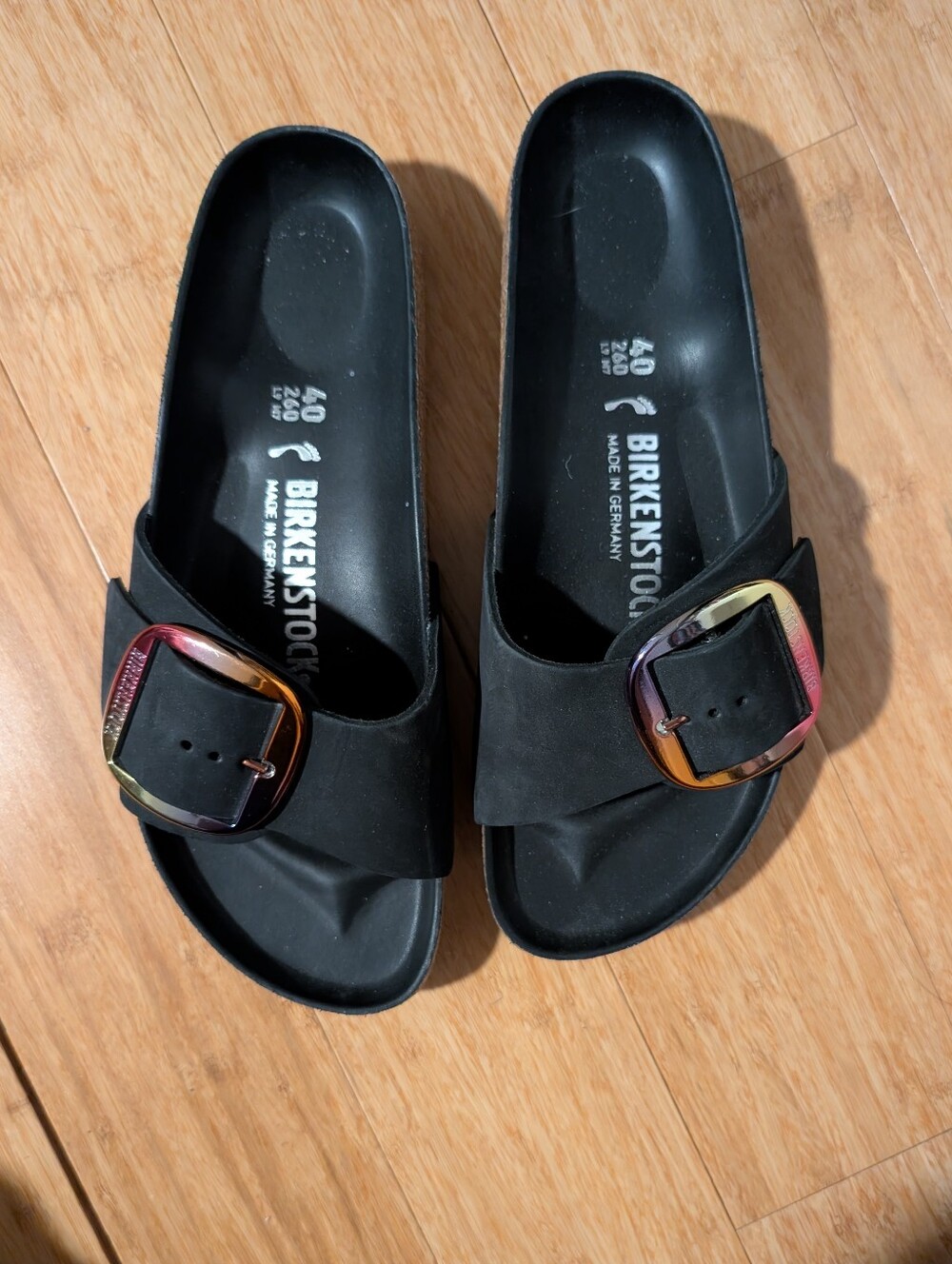 Birkenstock Arizonas, 9.5 Like New!